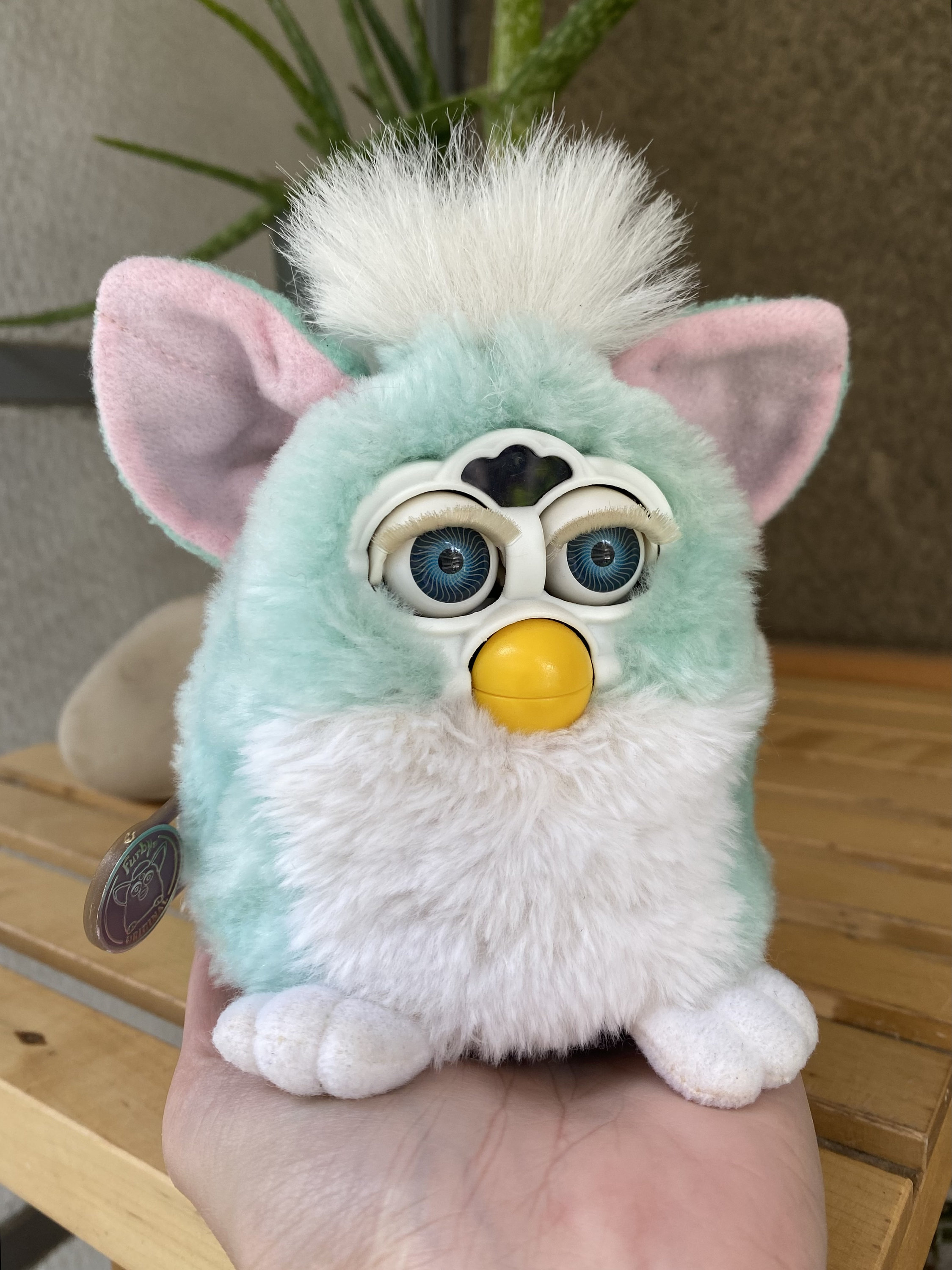 Green hotsell furby 1999