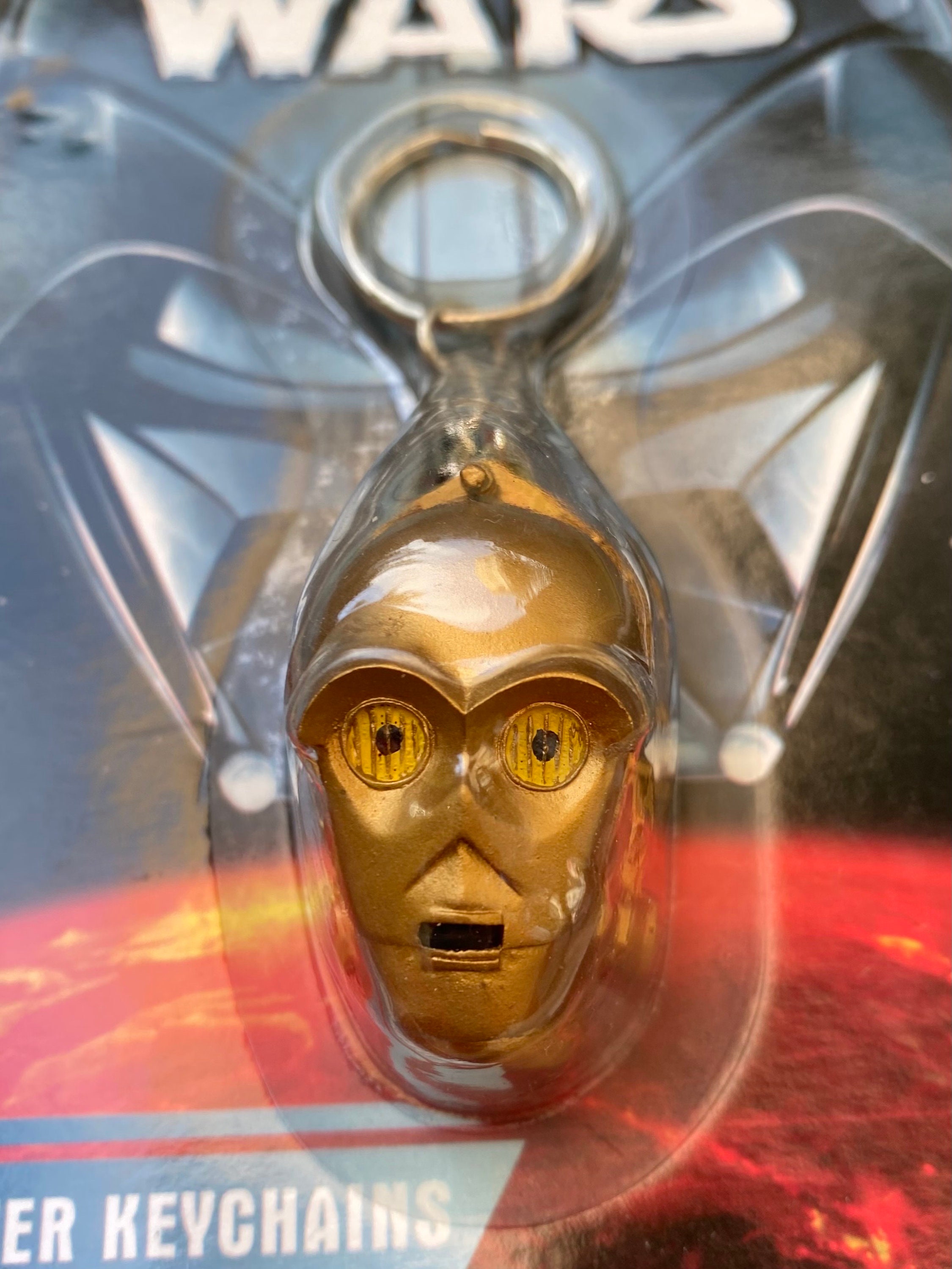 ビンテージ スターウォーズ C-3PO PVCキーホルダー - 新品未開封