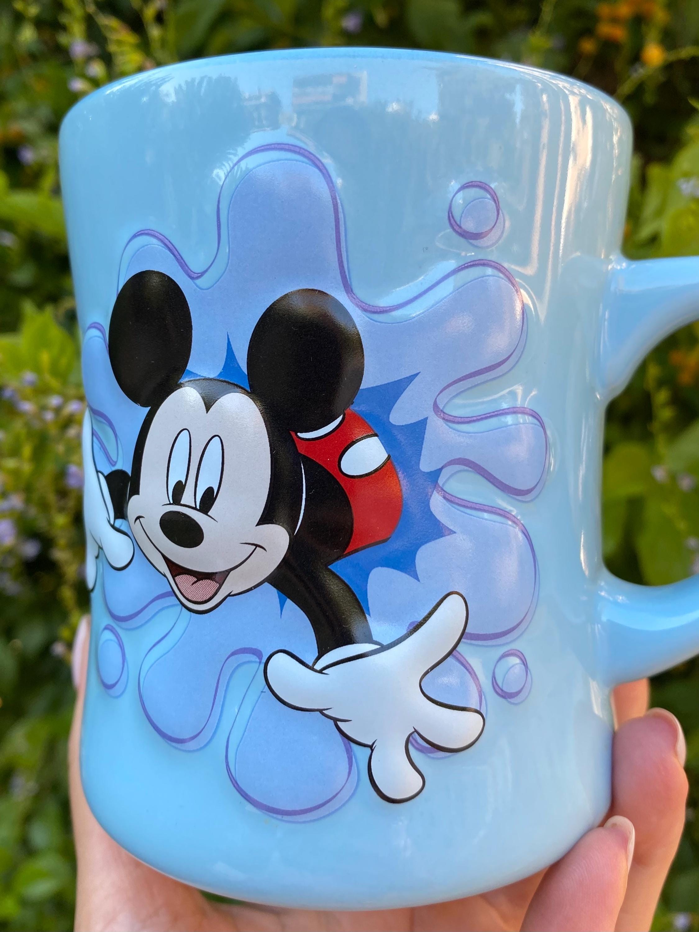 ディズニー ミッキーマウス 3D ビッグフィギュア ブルーセラミック