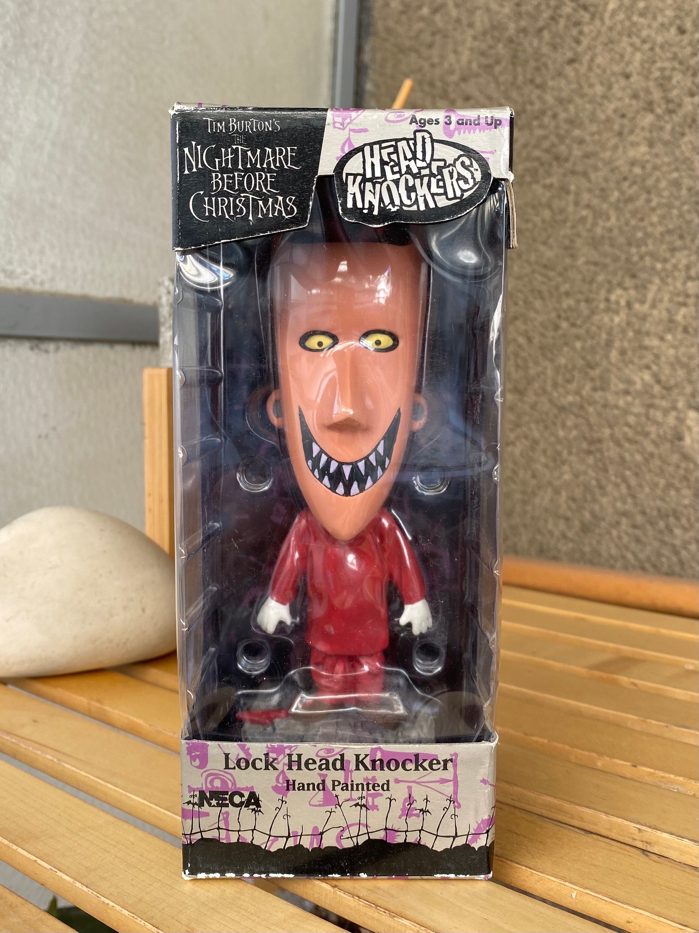 Nightmare Before Christmas Lock Head Knocker Figure - Neca, New in