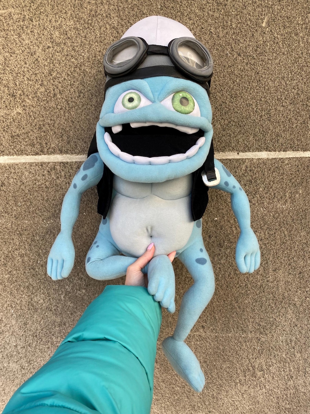 Vintage Big Annoying Thing Crazy Frog Plush Toy NO SOUND (READ