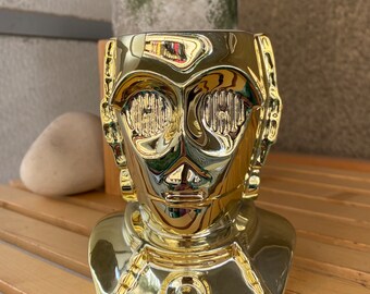 ヴィンテージ 1997 スターウォーズ C-3PO セラミックフィギュア 3D
