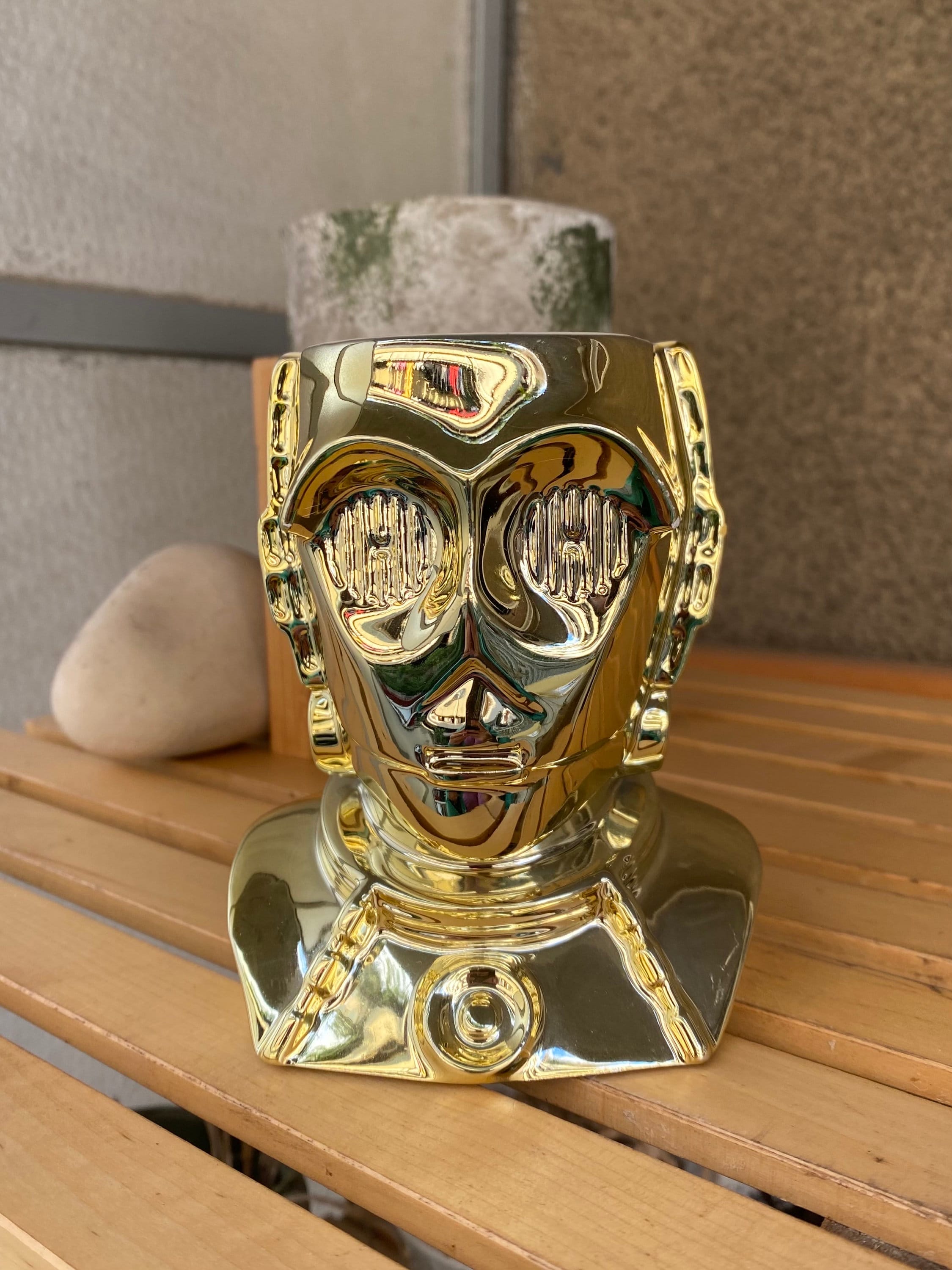ヴィンテージ 1997 スターウォーズ C-3PO セラミックフィギュア 3D