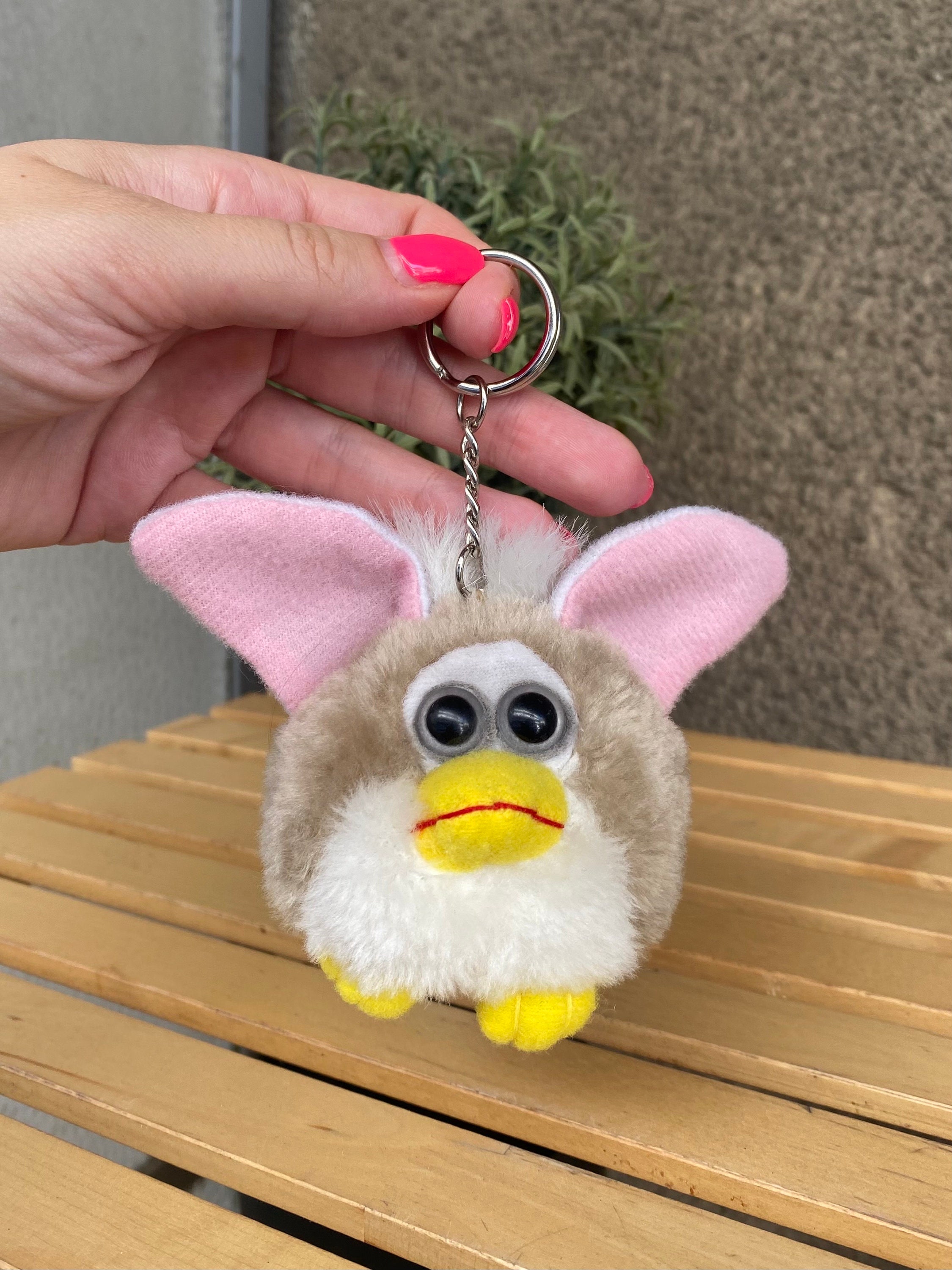 ファービー偽ぬいぐるみキーホルダーファーディ1990年代、珍しい