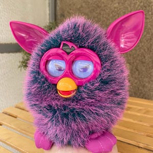 Furby Fake Marmo The Moon Angel Moon Flower black Japanese