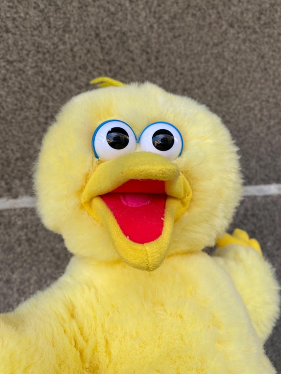 1990年代のヴィンテージ ビッグバード ぬいぐるみ：セサミストリート