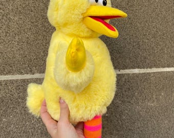 1990年代のヴィンテージ ビッグバード ぬいぐるみ：セサミストリート