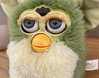 ヴィンテージ 1998 グリーンフロッグ ファービー - 動く