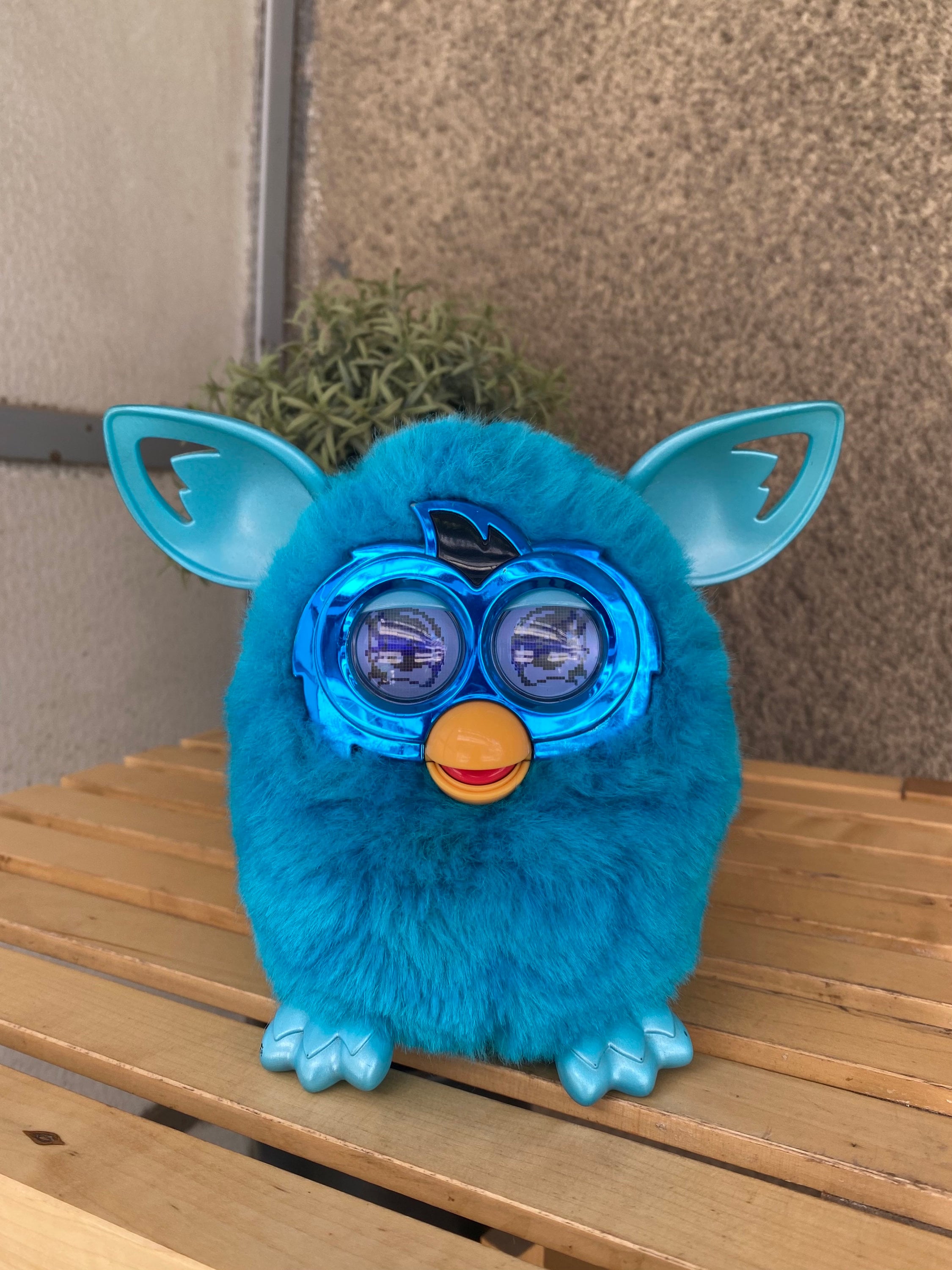 Rare Metallic Blue Furby Boom WORKING, Special Edition Furby Rare Metallic Blue Furby Boom WORKING, Special Edition Furby