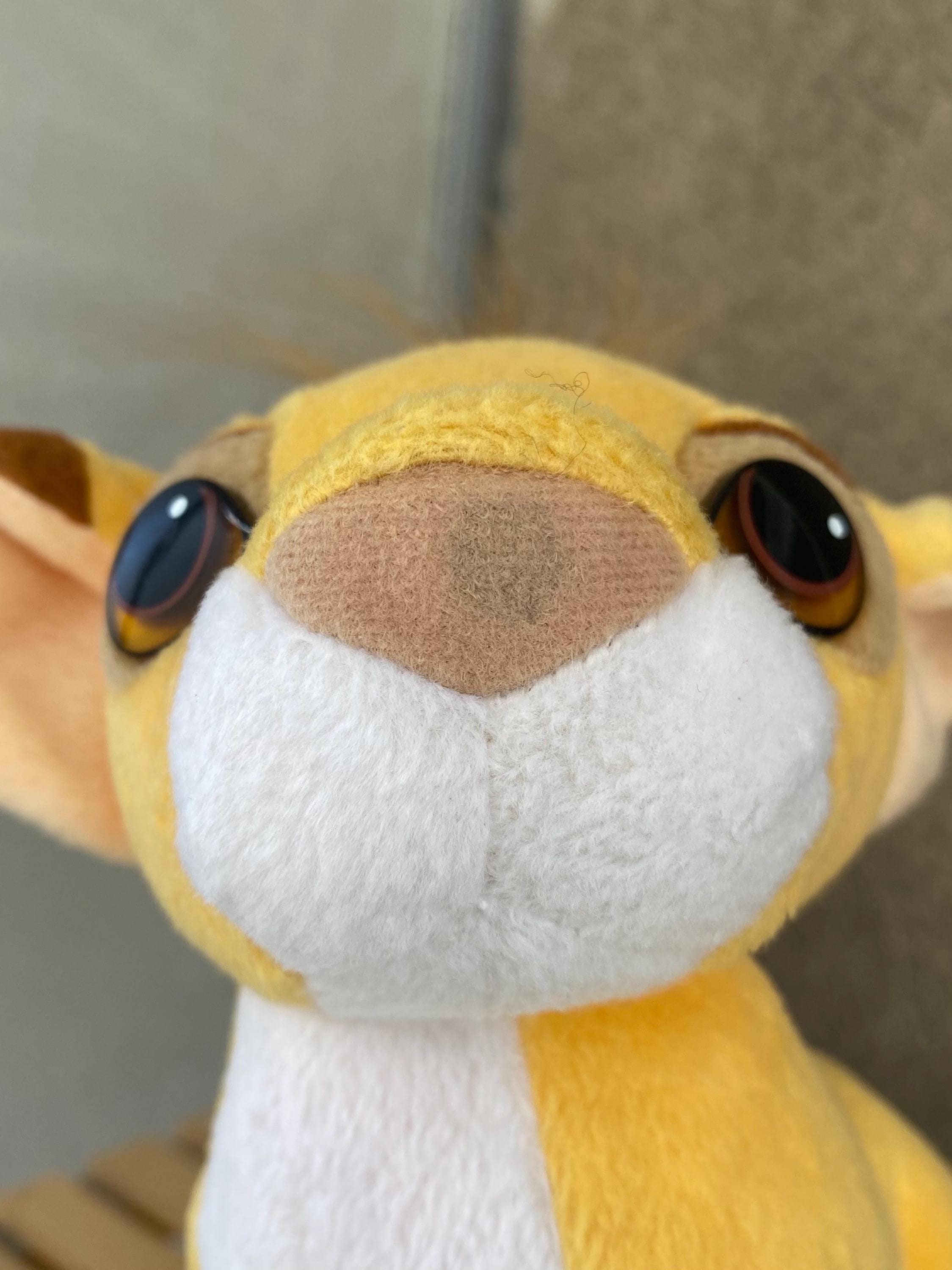 ヴィンテージ シンバ ぬいぐるみ：ライオンキング ディズニー、1993年