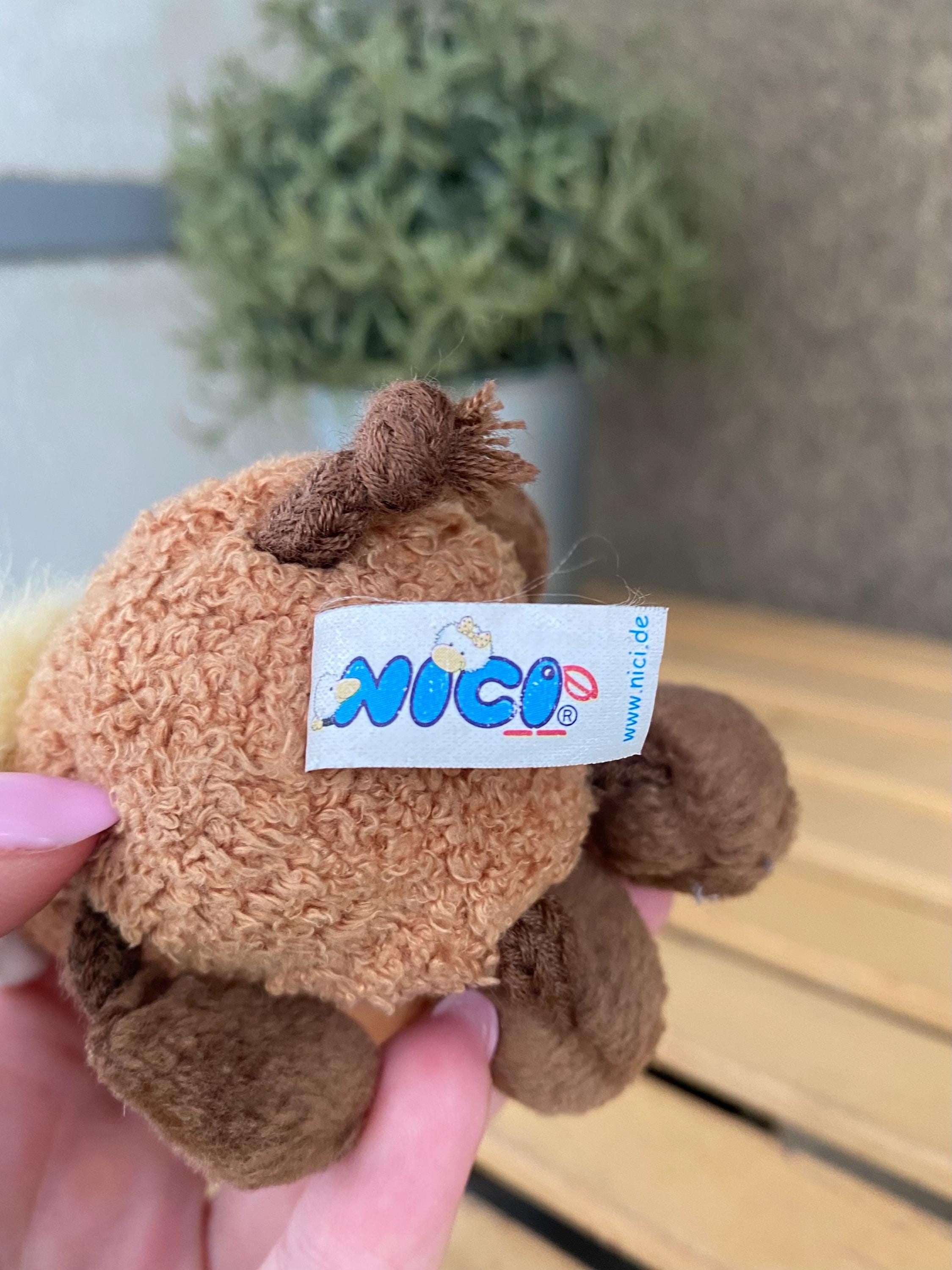 Vintage Nici Germany Plush Horse Keychain: 1990s Pony Bag Charm - Etsy