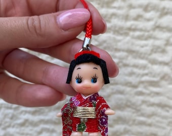 Kewpie Doll Costume Japanese Snack Keychain Mascot - Etsy