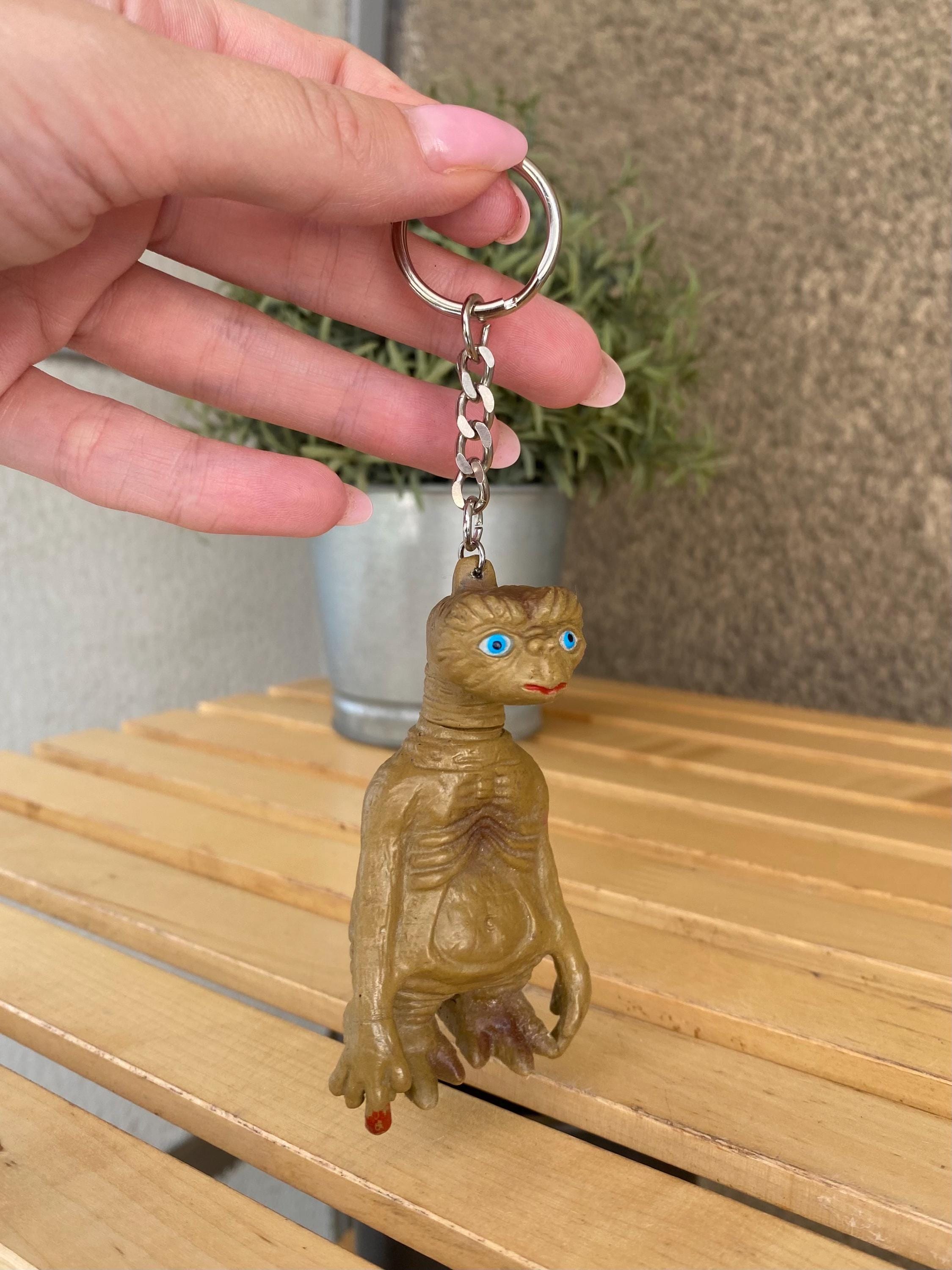 Vintage Rare ET Extra Terrestrial PVC Keychain Alien 1990s - Etsy