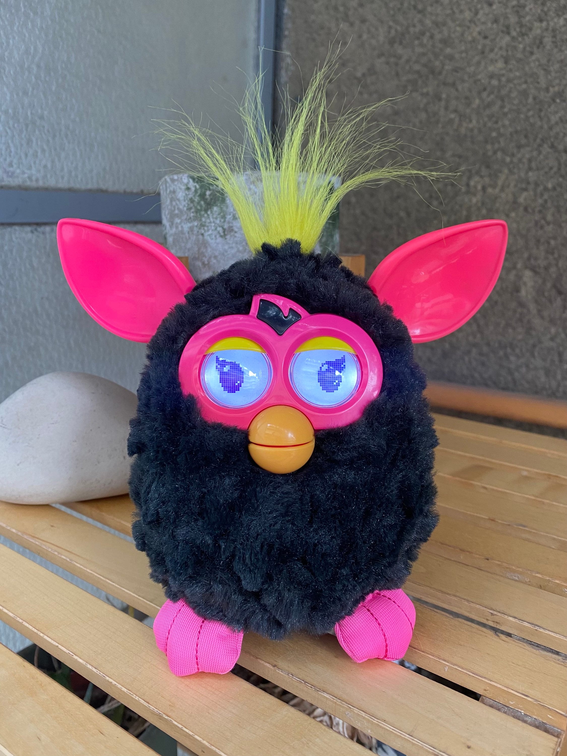 Black & Pink Furby Punky Pink 2012/2013 WORKING, Interactive