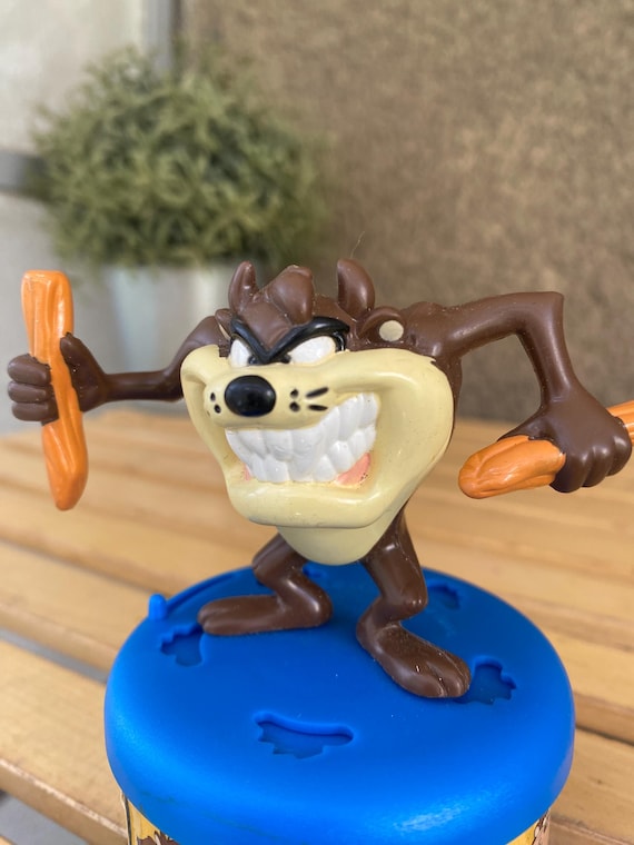 Vintage Taz Tasmanian Devil Figurine: 2000s Looney Tunes