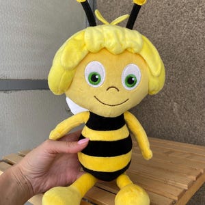 Cute Maya the Bee plush stuffed toy Play by Play for fans and collectors, Maia Maja the Bee