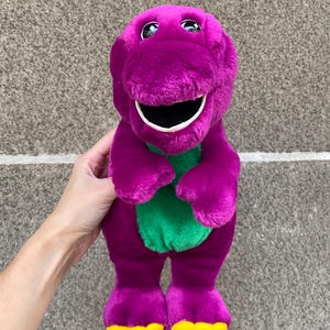 Barney plush - Etsy 日本