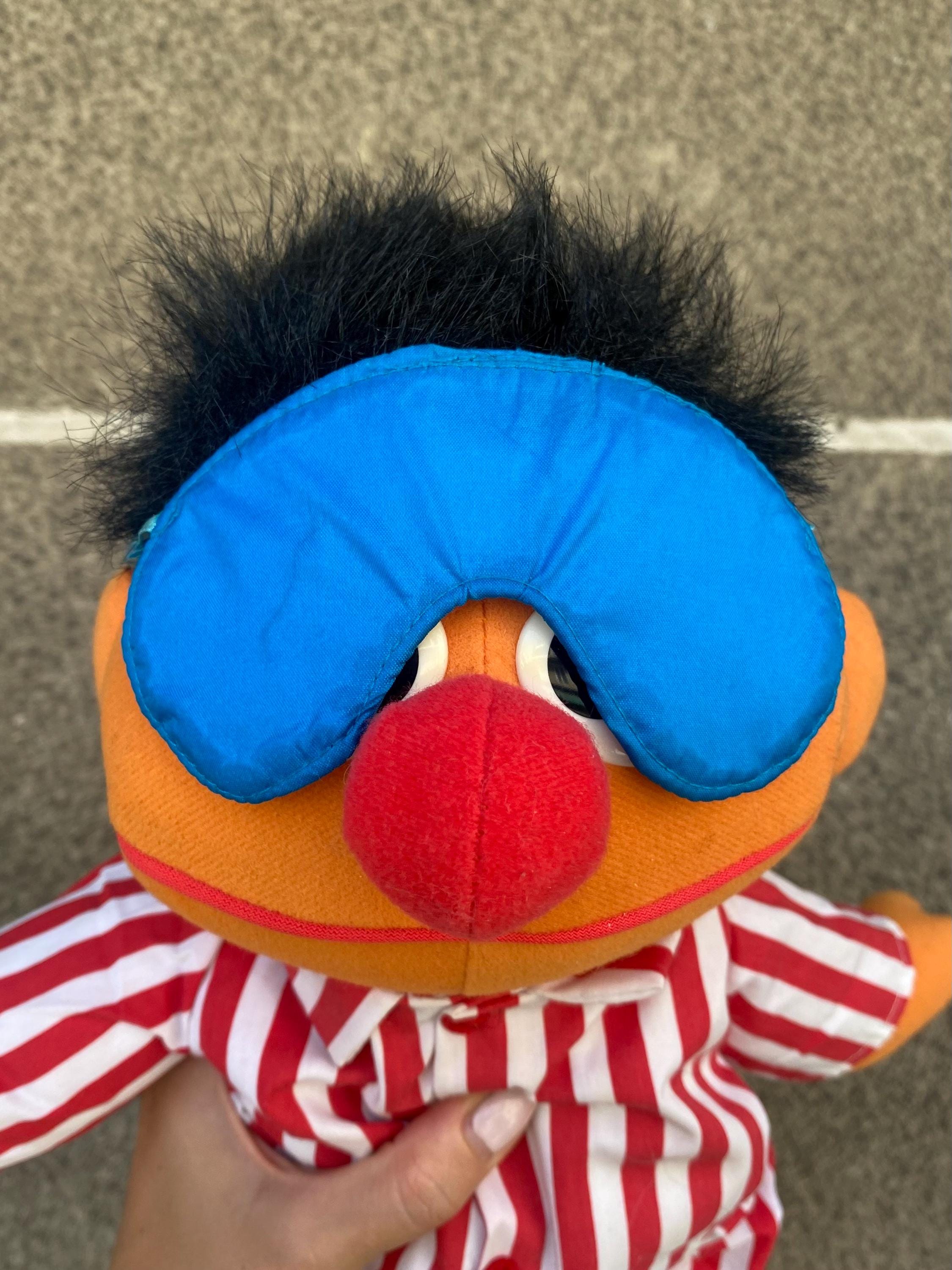 Vintage Sing & Snore Ernie Plush 1996 Tyco WORKING Sesame Street
