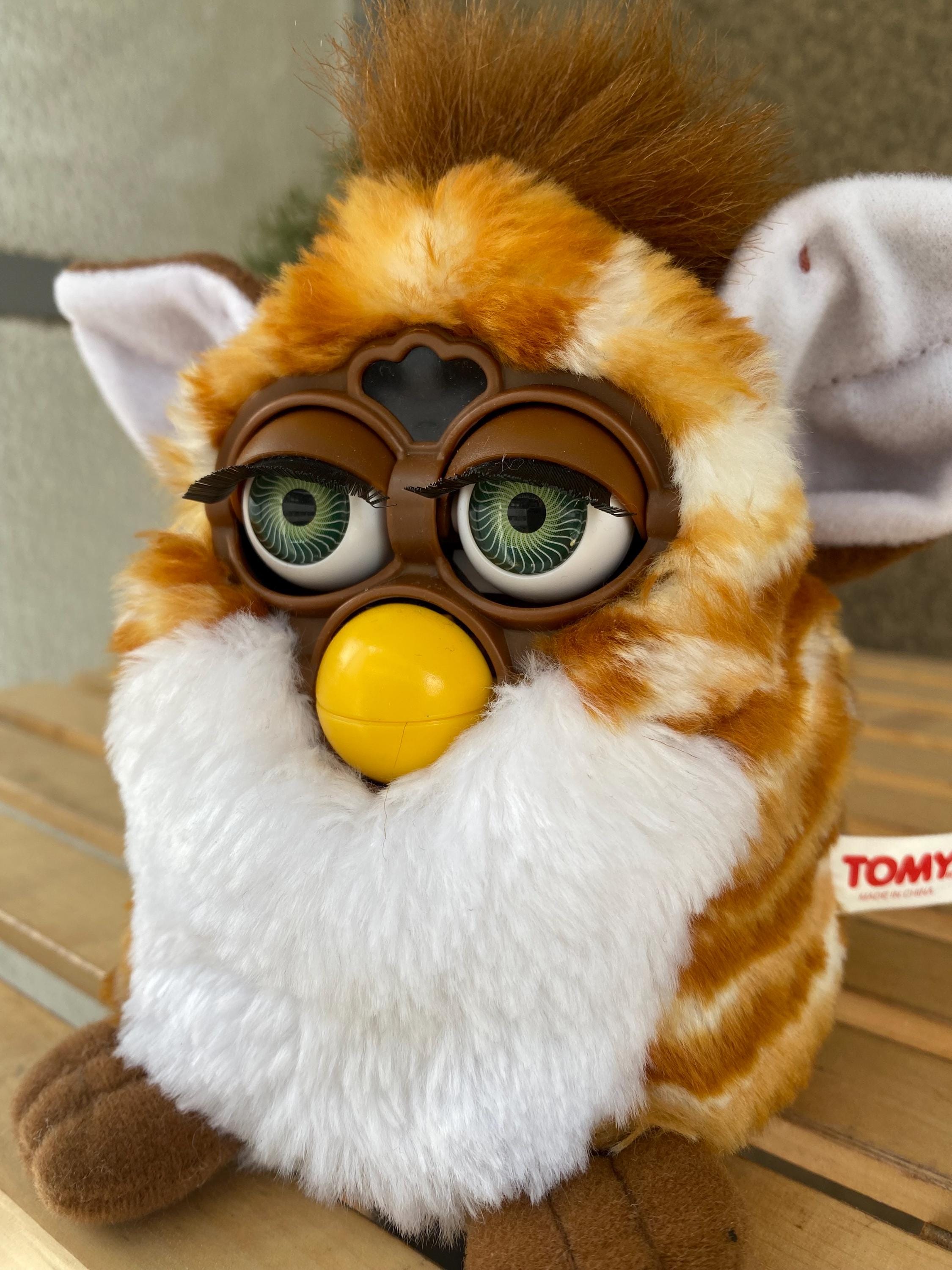 Vintage 1998 Furby Gold Stripes Tomy Japanese WORKING - Etsy Israel