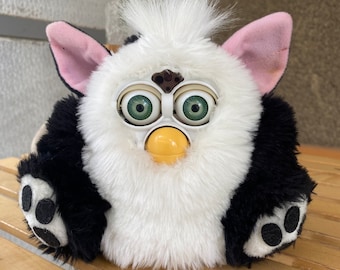 Very Rare Furby Fake Dubby 1998 WORKING, Black & White With