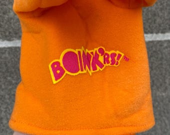 ヴィンテージ レア Boink'rs オレンジ モンスター ボクサー パペット