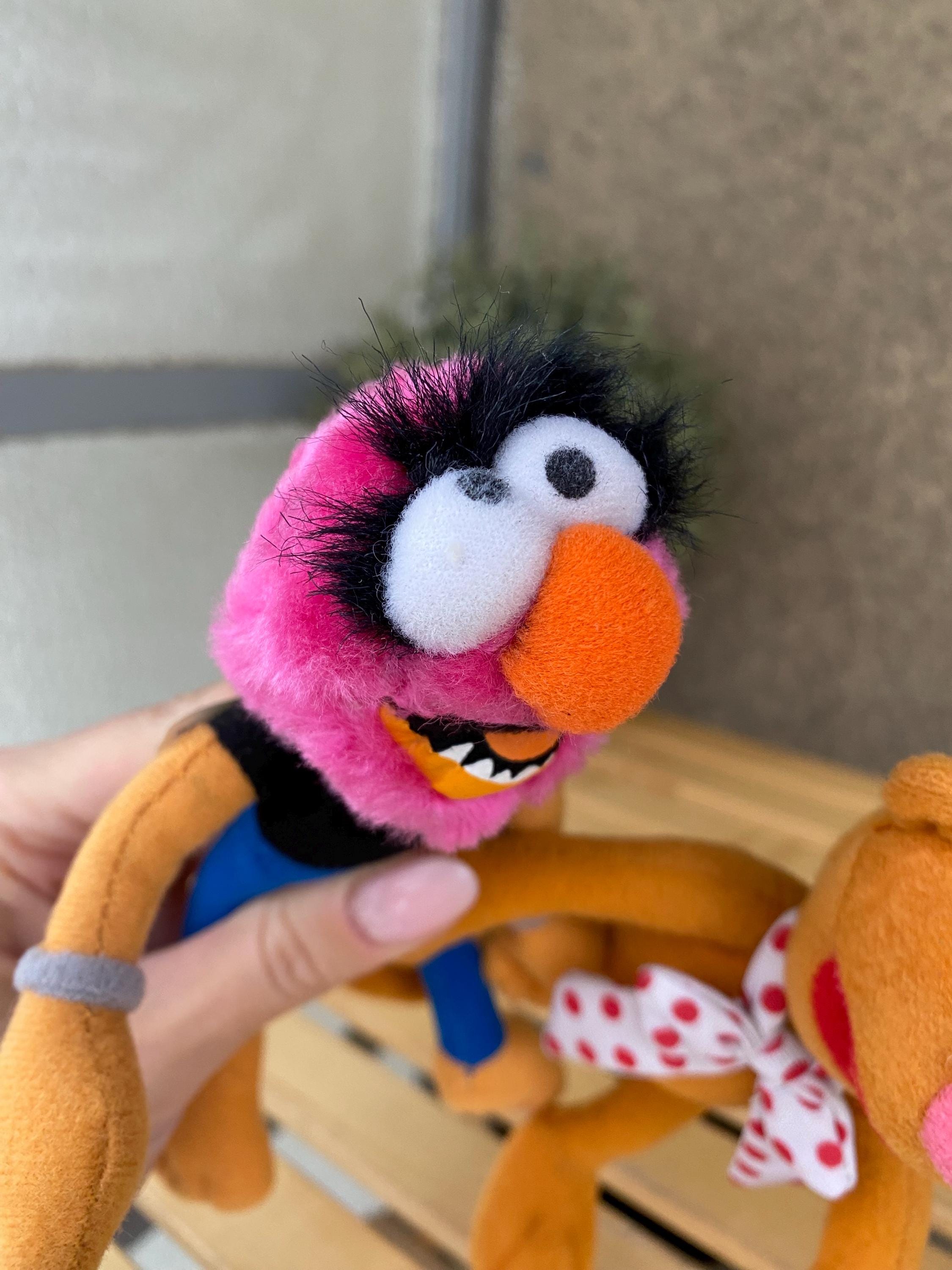 Vintage Muppets Animal & Fozzie Bear Small Toy Set of 2 Mcdonald's