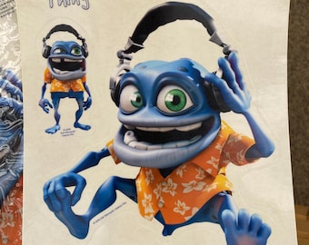 The Annoying Thing Crazy Frog Biker Plush 13