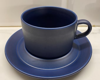 Rare Arabia Finland Blues X2 Cup & Saucer Set Heikki Orvola Design