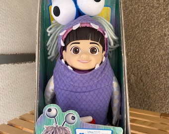 希少な2001年モンスターズ・インク ブーぬいぐるみ：電子音付き、新品