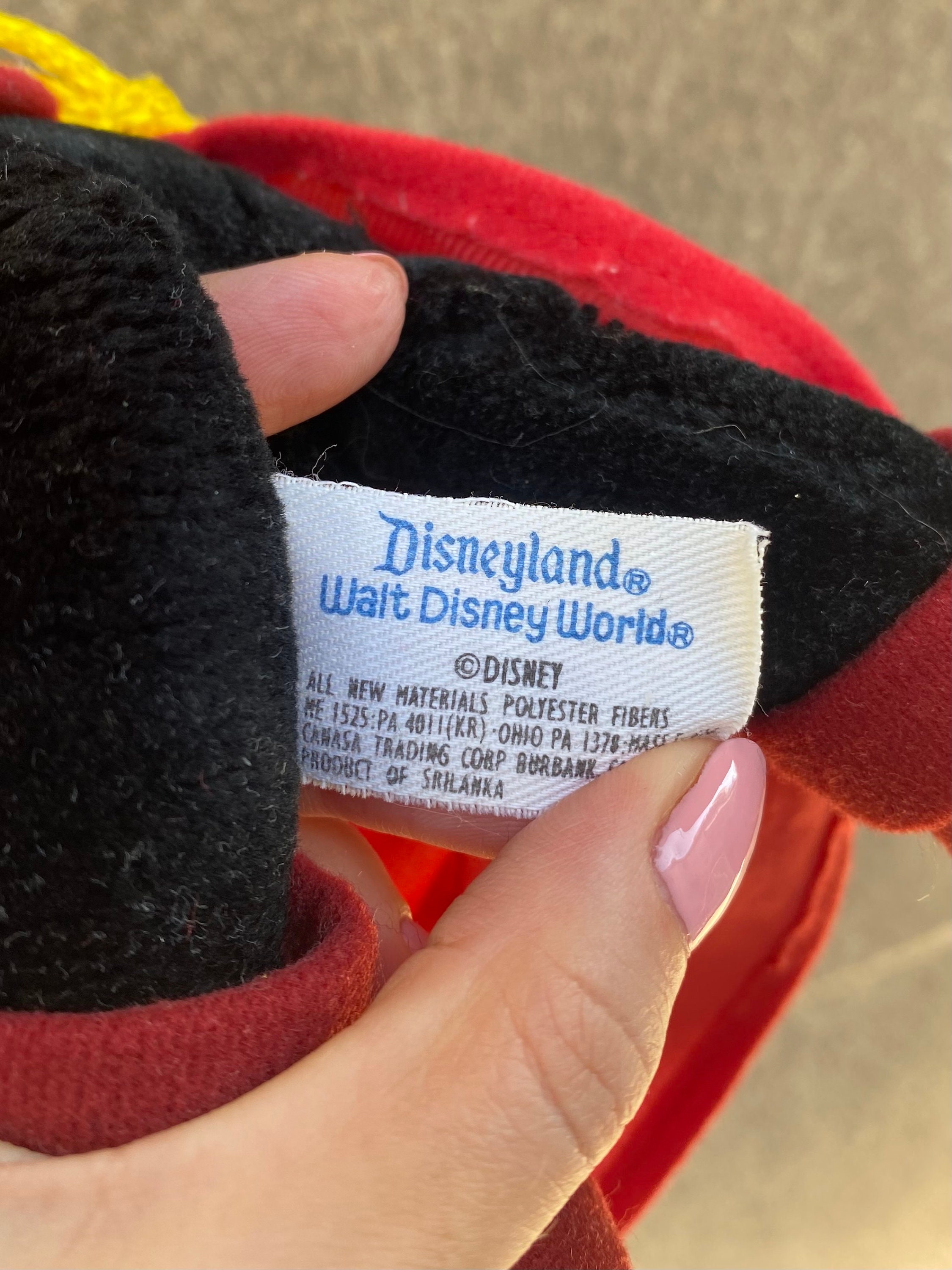 1980年代のヴィンテージ ミッキーマウス ソーサラー ぬいぐるみ - Etsy