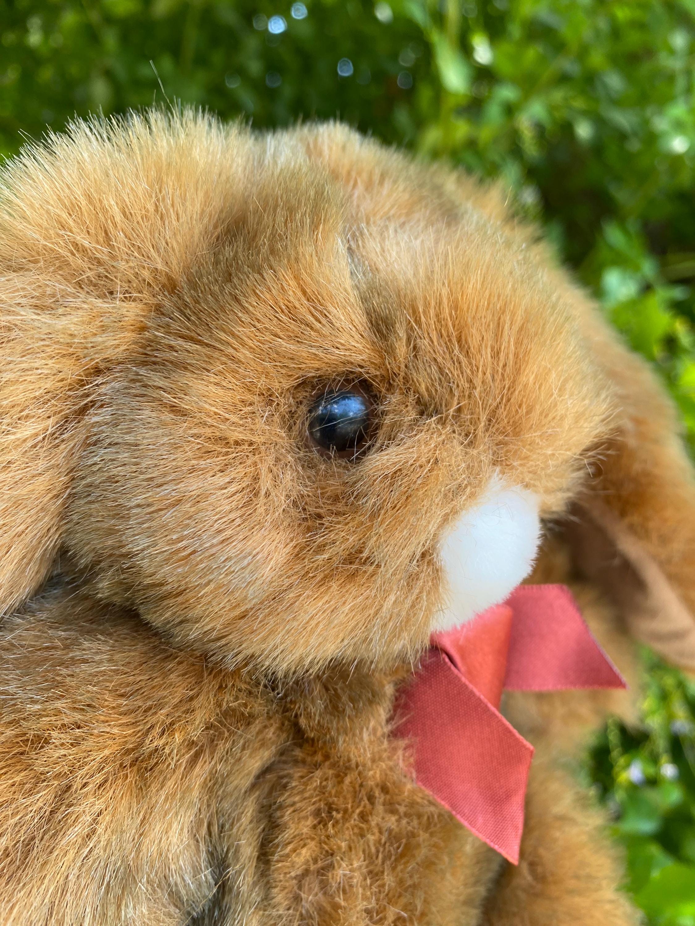 GVMJHYK Muñeca Conejo marrón, Peluche de Conejo, Suave muñeco de Peluche Animal para abrazarlo y Jugar, Gran Idea de Regalo para Día de San Valentín