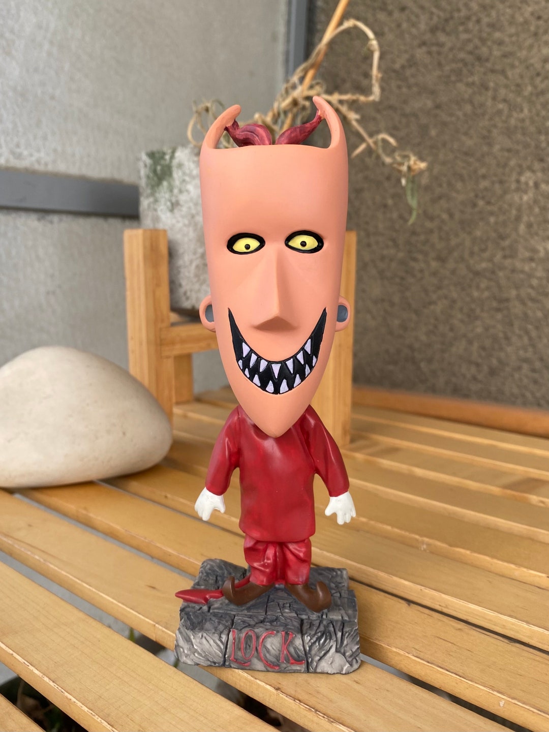 Nightmare Before Christmas Lock Head Knocker Figure - Neca, New in