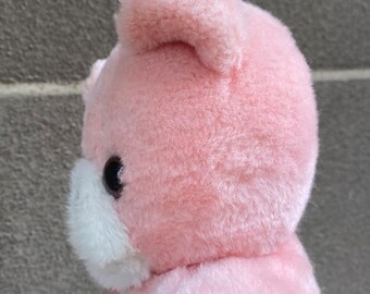 ヴィンテージ ピンクベア ぬいぐるみ：1970年代のコレクターズアイテム