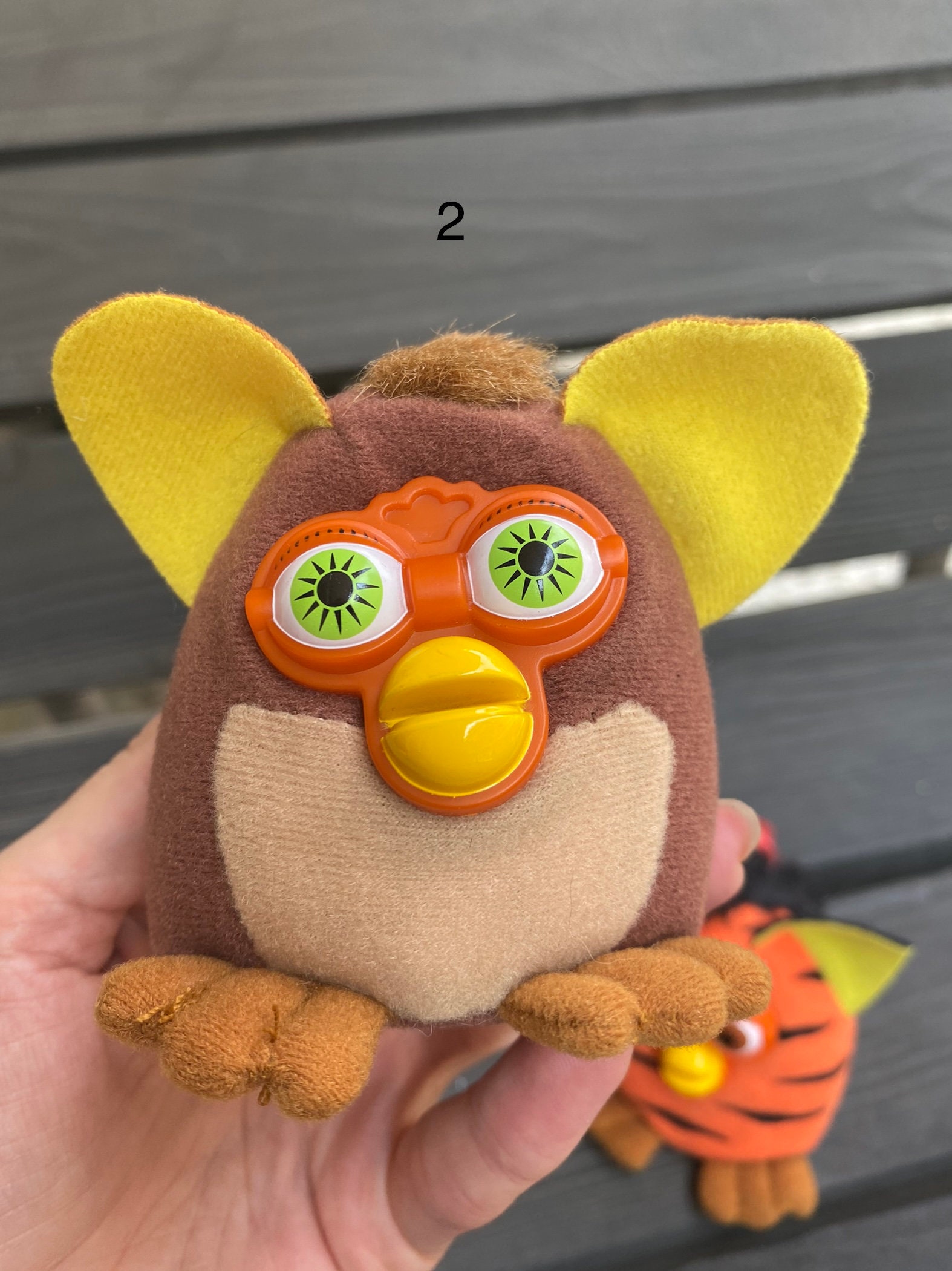 ヴィンテージ ファービー ぬいぐるみキーホルダー マクドナルド YOU