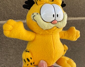 Vintage Garfield Plush Toy by Paws (6.6in) - Etsy