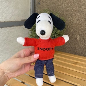 Rare Vintage Snoopy Rag Doll 1958-1968 Made in Taiwan, Collectable