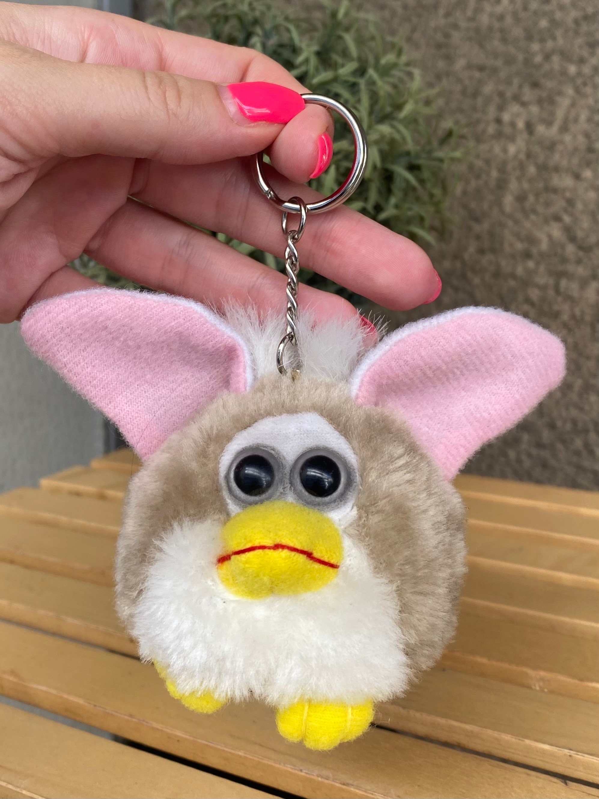 ファービー偽ぬいぐるみキーホルダーファーディ1990年代、珍しい