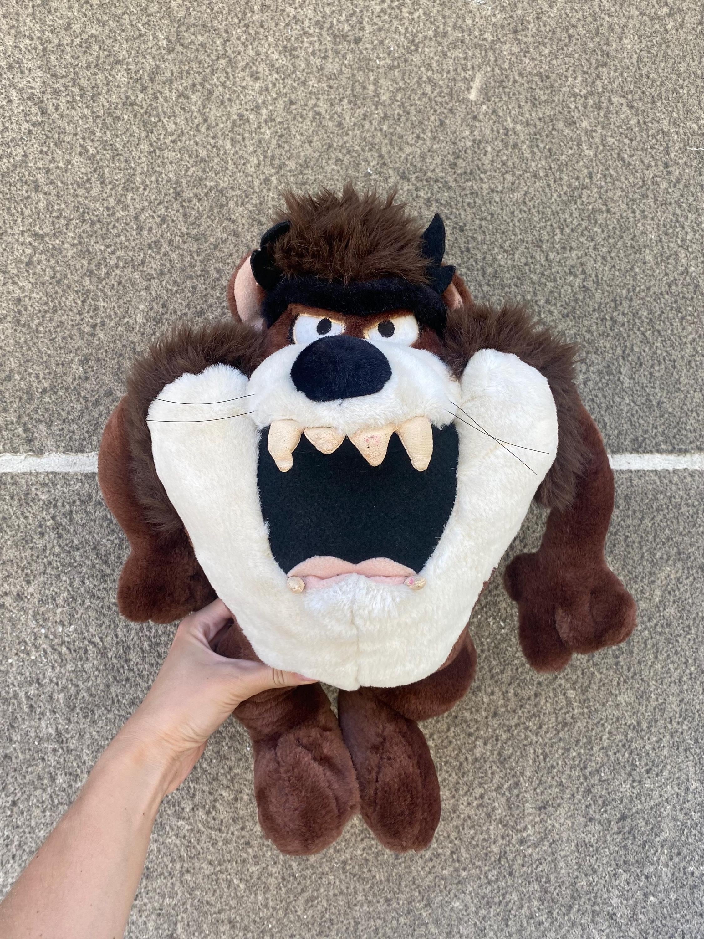Vintage Taz Tasmanian Devil Plush 1995 WB Studio Store Looney