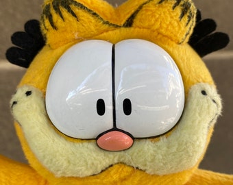 Vintage Garfield Plush Toy by Paws (6.6in) - Etsy