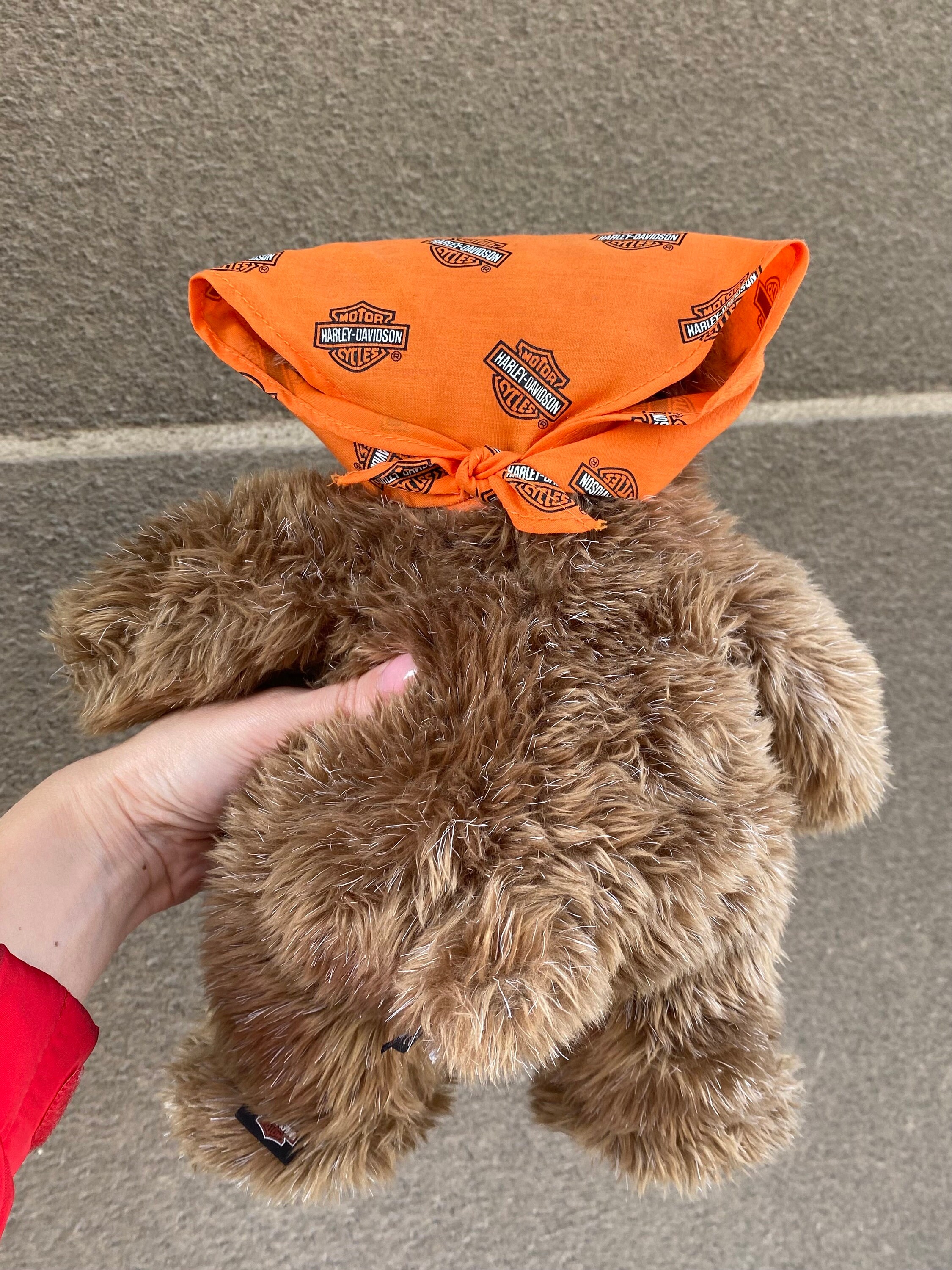Harley davidson plush bear discount