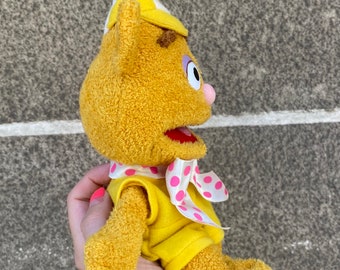 Vintage Fozzie the Bear Baby plush toy Jim Henson Muppet Show, Kermit the  Frog friends Muppets Babies