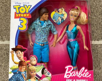 希少なトイ・ストーリー3 ケン＆バービー人形セット - マテル 2009年