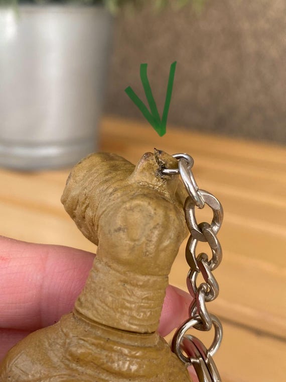 80年代 ビンテージ E.T 映画 宇宙人 キーホルダー 昭和 レトロ 当時物