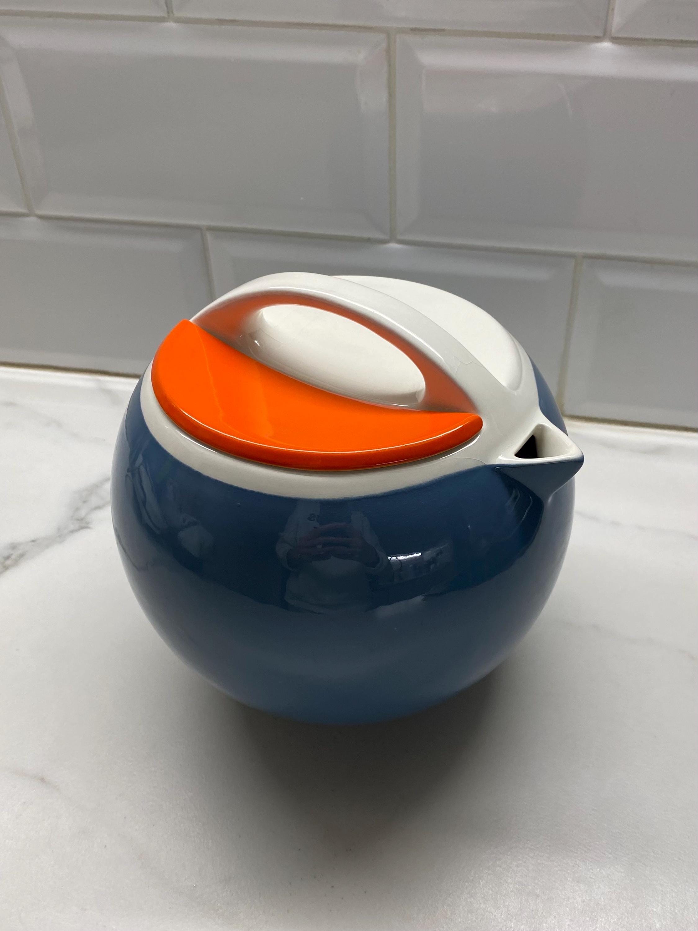 Rare Pagnossin Ceramica Coffee Pot: 1970s Design Riccardo