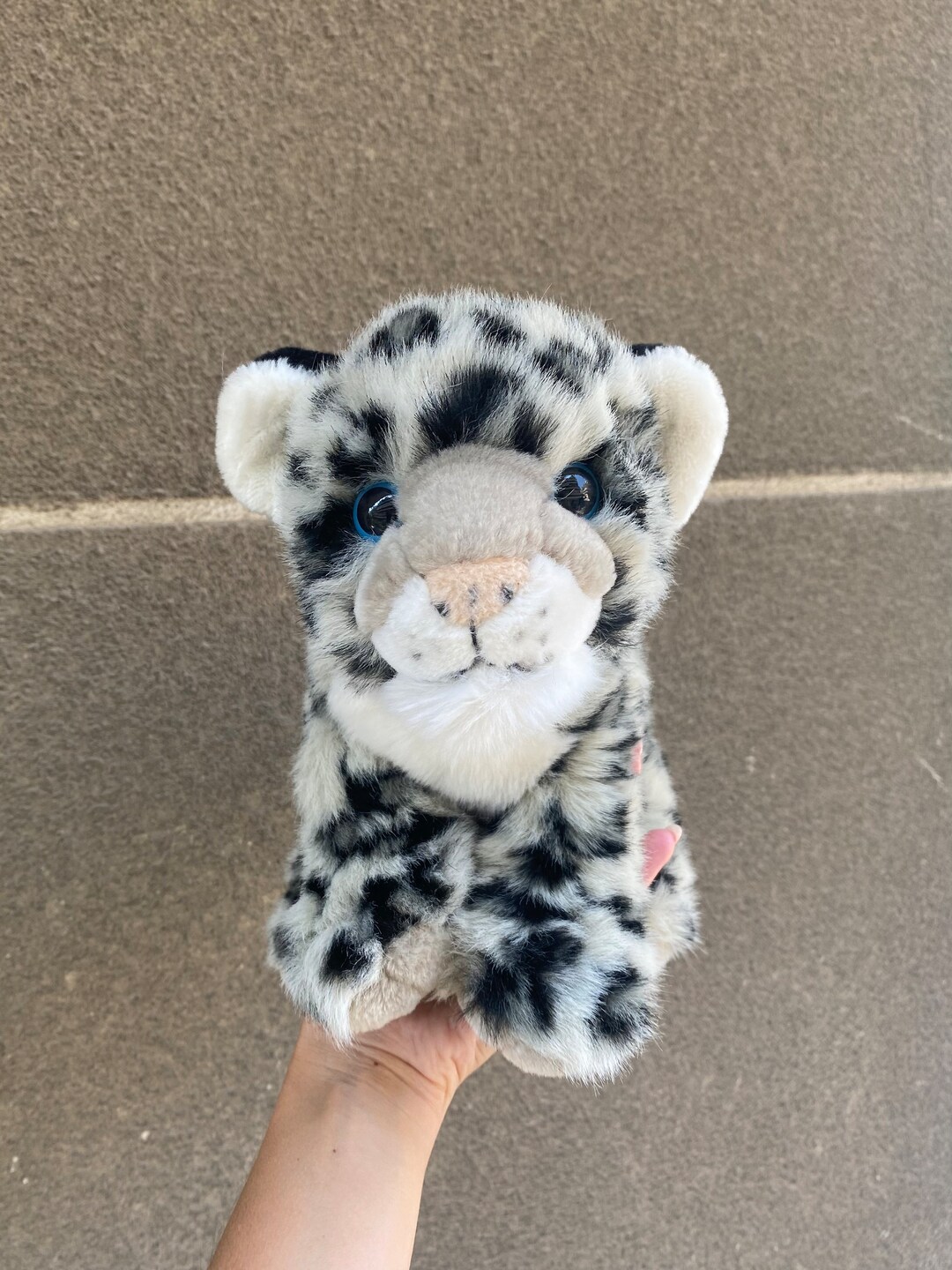 Cute Snow Leopard Plush Toy Wild Republic Soft Plushie - Etsy