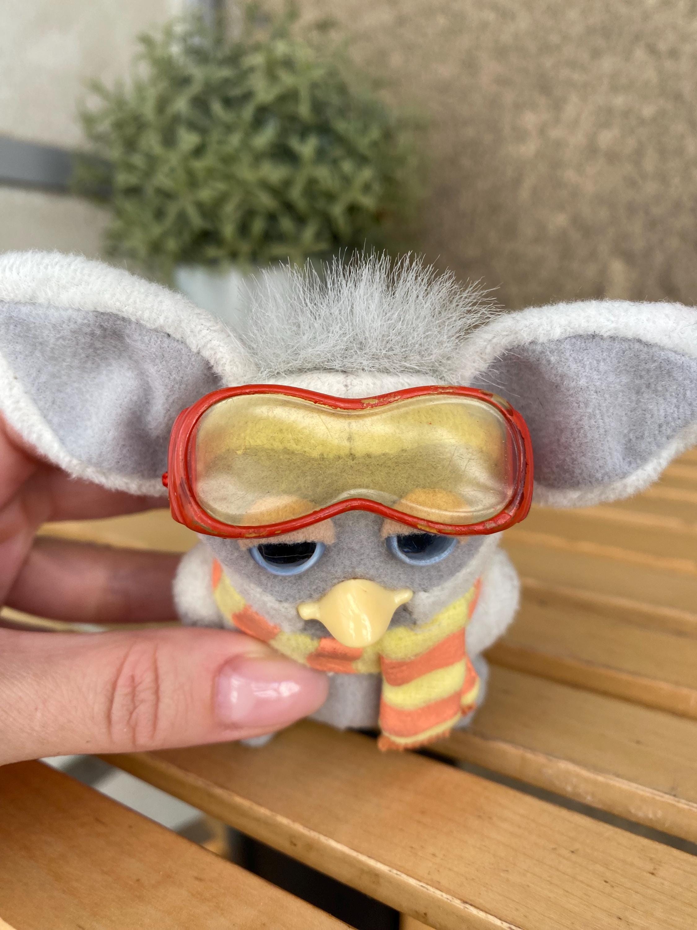 Furby Toy Emoto-tronic Mcfurby 2006 Plush Doll, Grey Furby