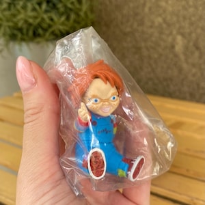 Small Chucky pvc figurine Takara Tomy ARTS, Horror Movie character miniature doll Chucky mini figure