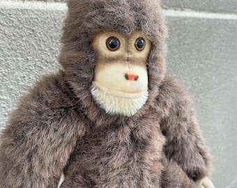 Vintage,1960's,steiff,hango Gibbon,0040/28 Label & Ear