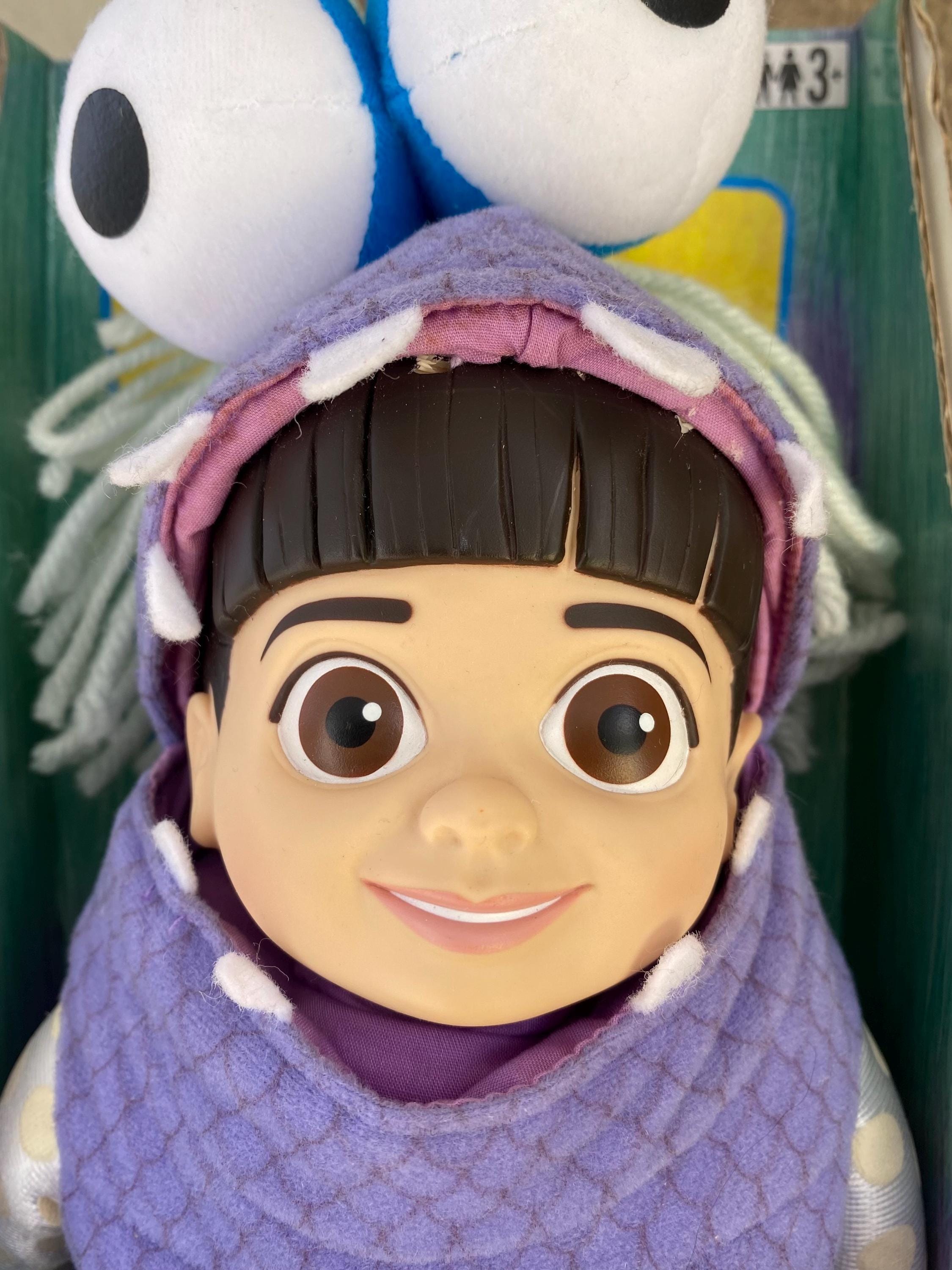 希少な2001年モンスターズ・インク ブーぬいぐるみ：電子音付き、新品