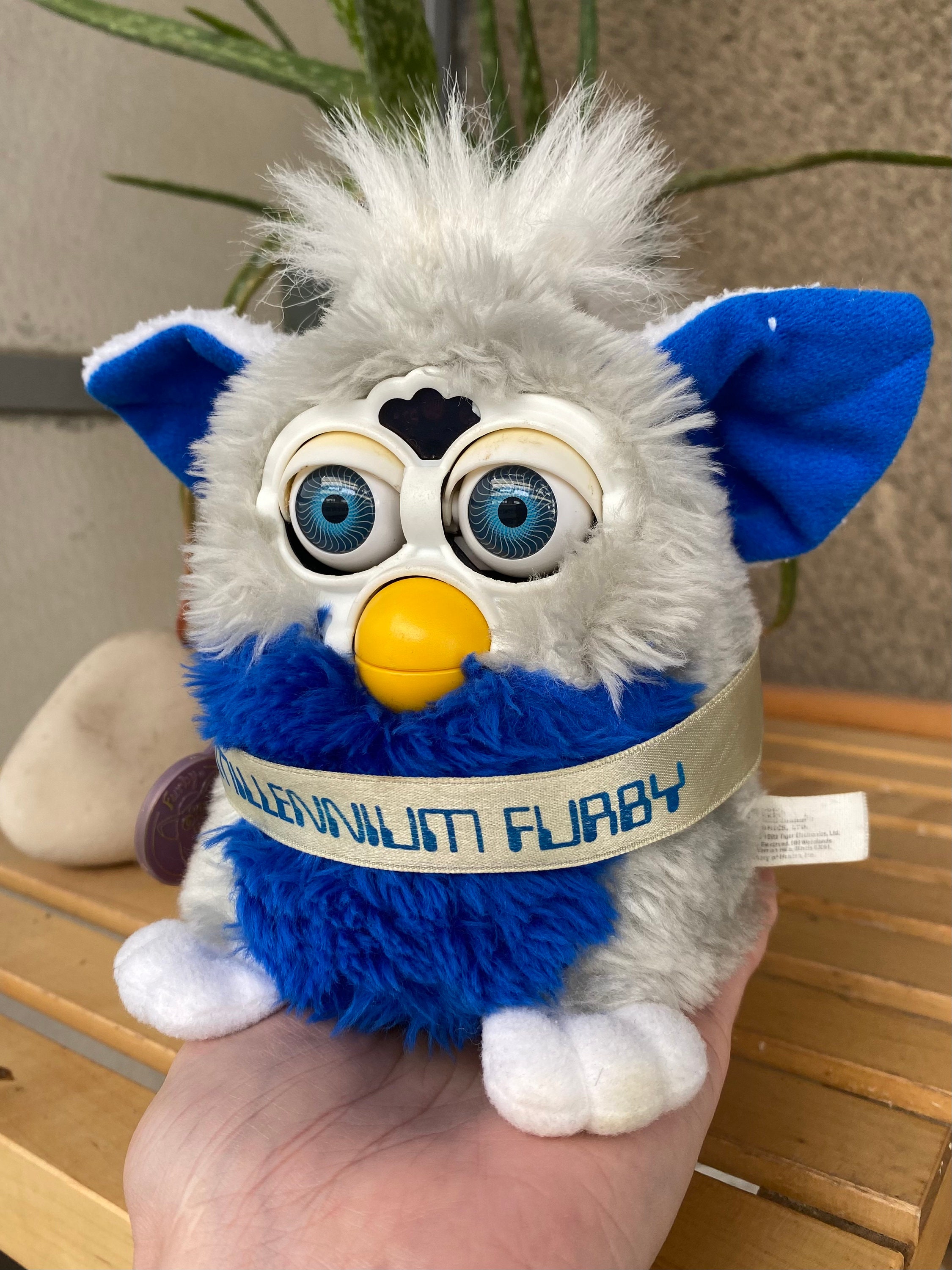 Blue & White Furby Boom Festive Sweater 2013 WORKING, Special